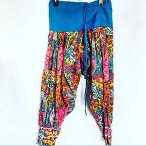 BoHo chic harem pants festival attire